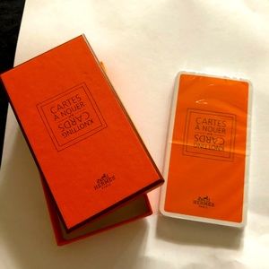 Hermès scarf knotting cards